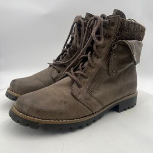 Cliffs by White Mountain Shoes Pembroke Women's Brown Boots Size 9.5M
